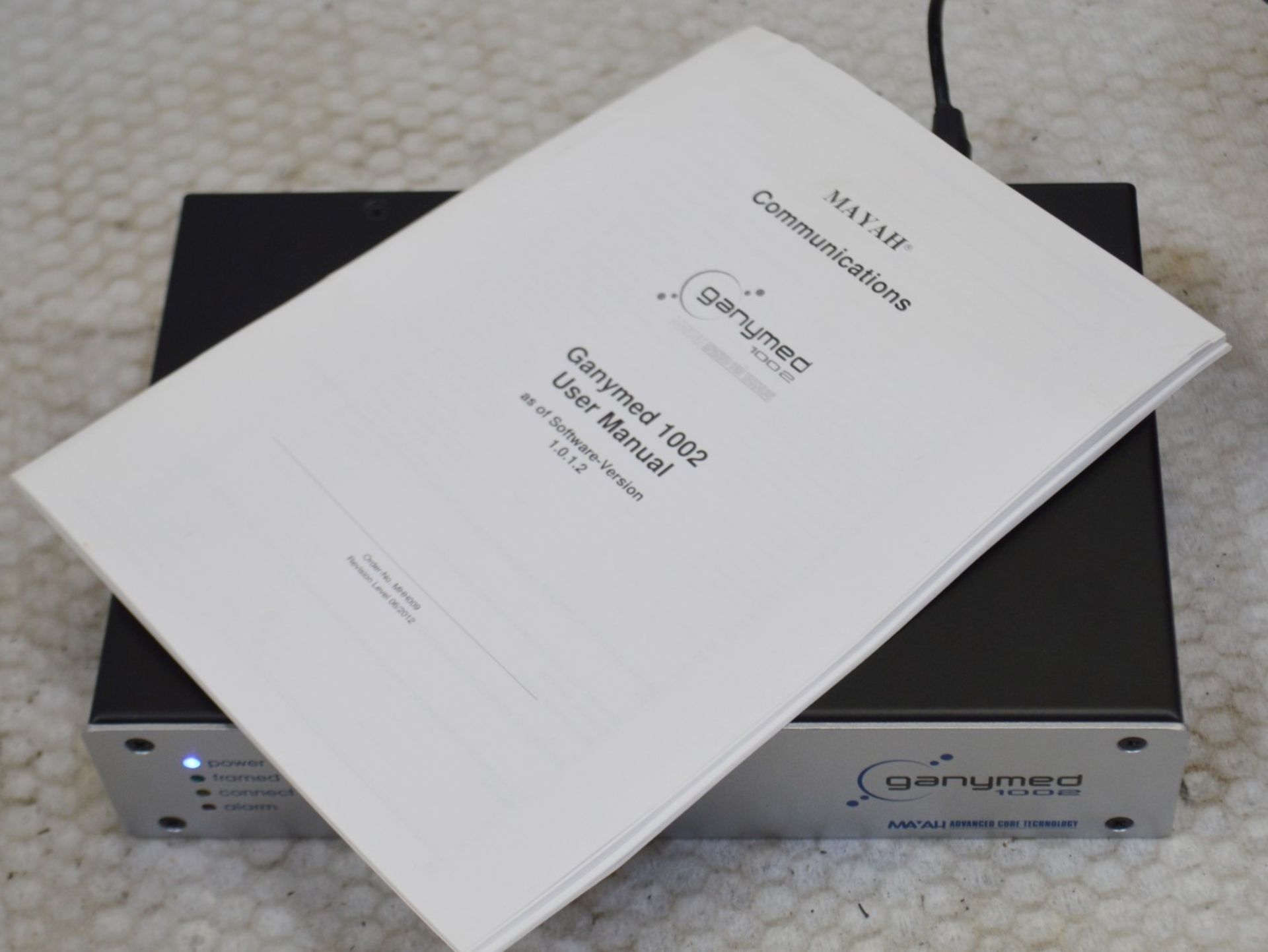 1 x Mayah Communications Ganymed 1002 Pro - IP to Audio Converter - RRP:£1500.00 - CL011 - Ref: - Image 3 of 3
