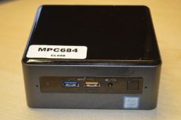 1 x Intel NUC Mini PC Featuring Intel i7-8559u Quad Core 3.7Ghz Processor, 8GB DDR4 2400Mhz Ram,