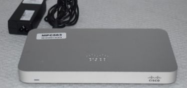 1 x Cisco Meraki MX64 Cloud Managed Security Firewall Appliance - RRP £425 - Ref: MPC563 CG -