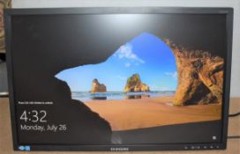 1 x Samsung 22 Inch Computer Monitor - Model S22E450BW - Ref: MPC140 CB - CL678 - Location: