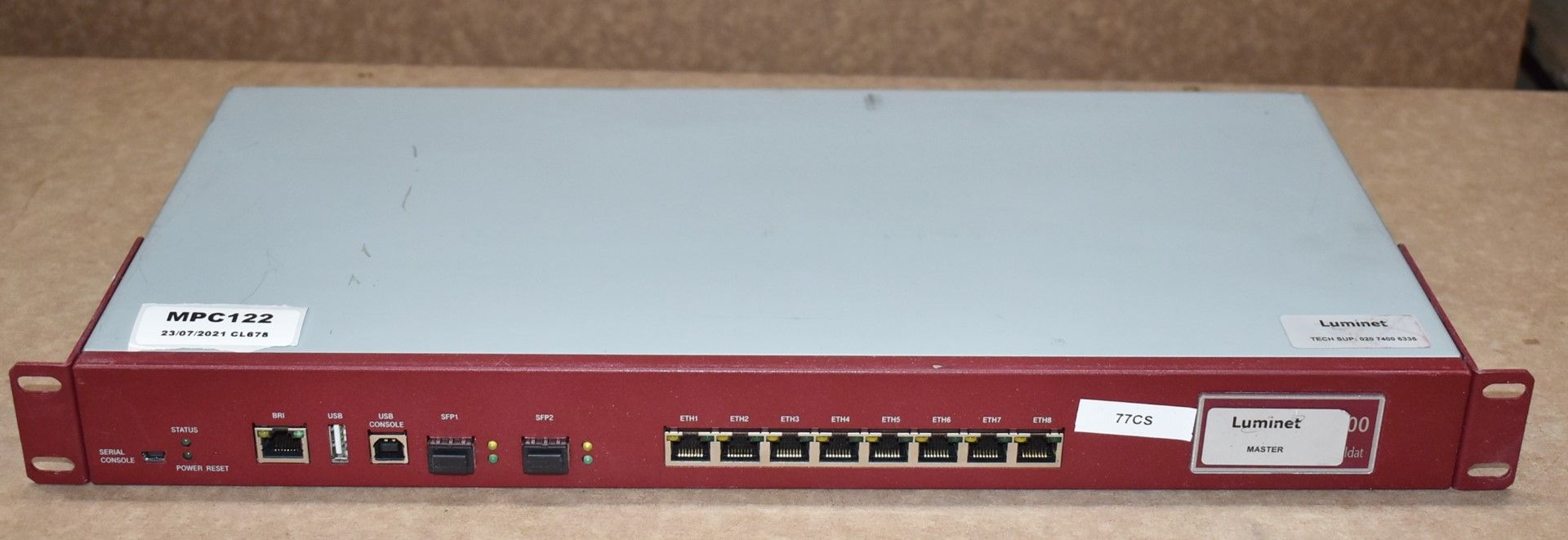 1 x Teldat Bintec RXL12100 Gigabit Ethernet Wireless Router - RRP £1,499 - Includes Power Cable -