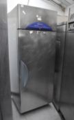 1 x Williams FG1TSS Upright Single Door Fridge With 8 Large Food Storage Pans - Recently Removed