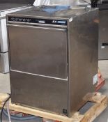 1 x JLM Spirit DW10 Undercounter Dishwasher With Stainless Steel Exterior - 2015 Model - Code DW078M