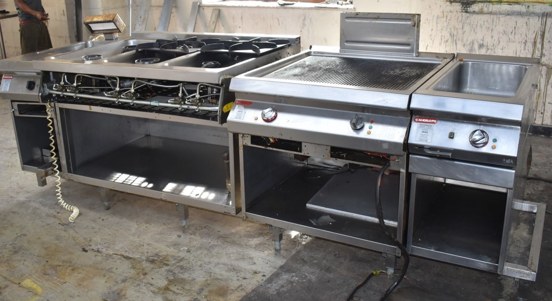 1 x Angelo Po Cookstation - Includes 10 Appliances Including Fryers, Griddles, Chip Warmers, Pasta - Image 11 of 37