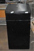 1 x Drinks Machine Cabinet in Black - Size H90 x W45 x D43 cms - CL011 - Ref GCA165 WH5 -