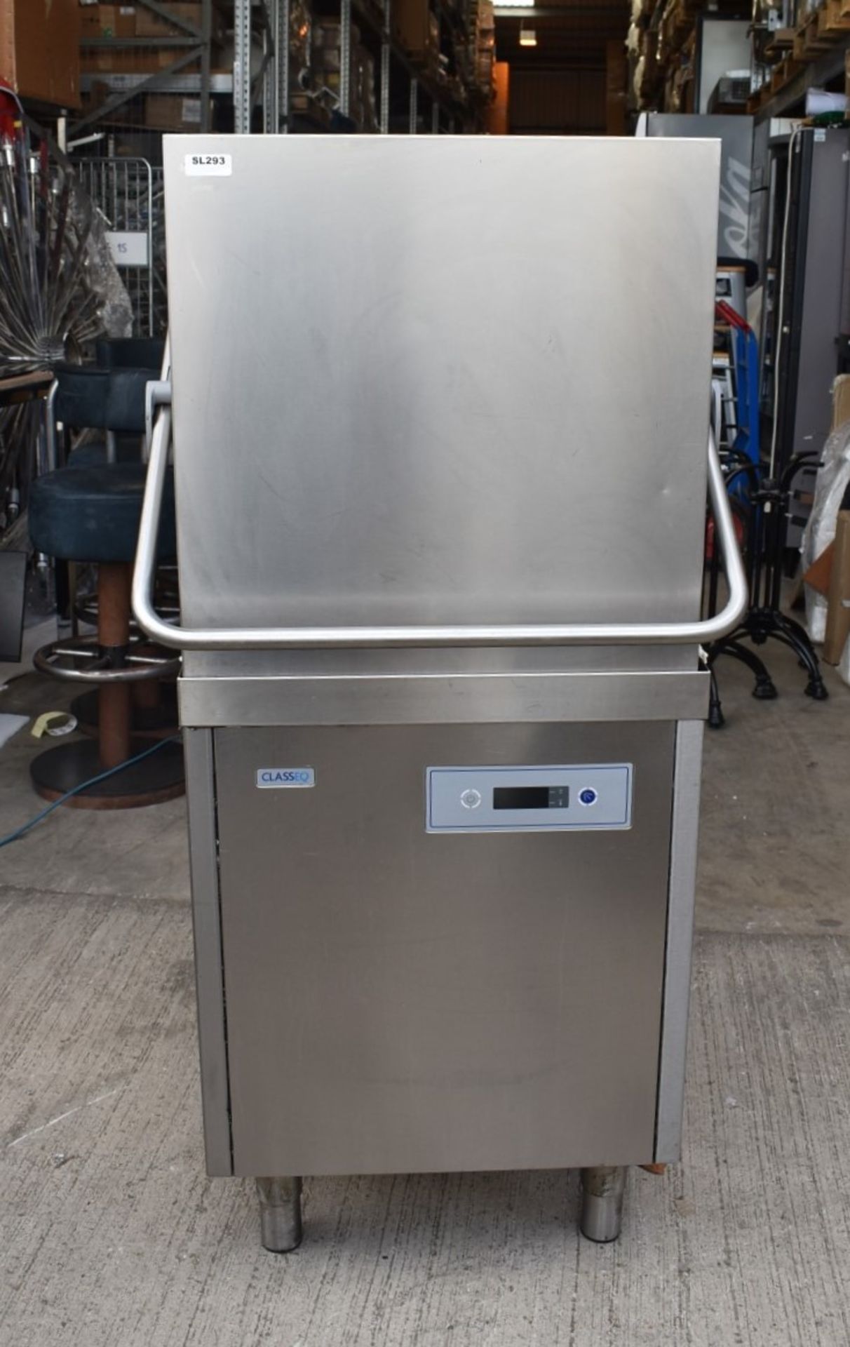 1 x Classeq Passthrough Dishwasher - Model P500AWS - Includes Outlet Table -  3 Phase - Recently - Image 3 of 18