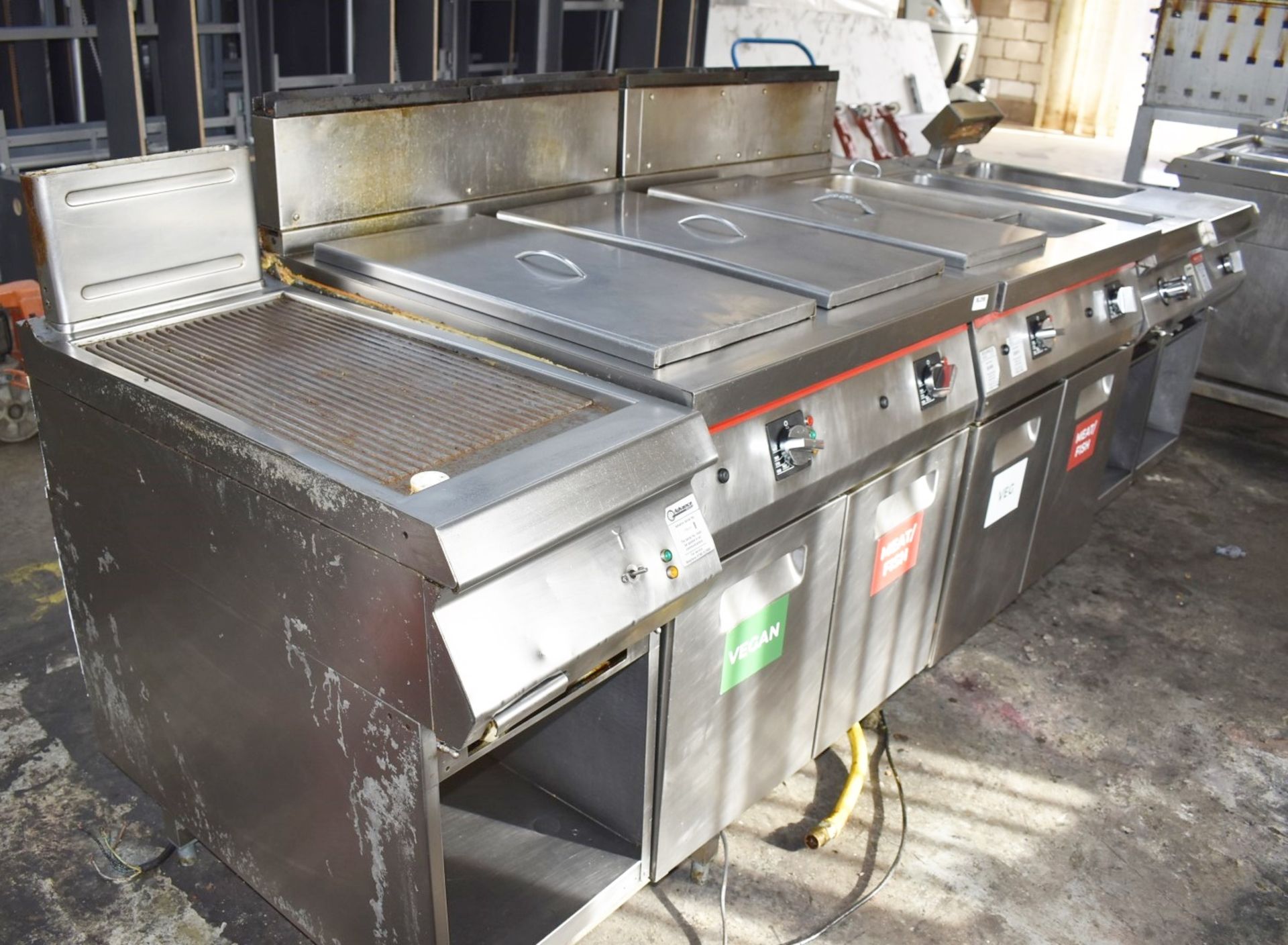 1 x Angelo Po Cookstation - Includes 10 Appliances Including Fryers, Griddles, Chip Warmers, Pasta - Image 30 of 37