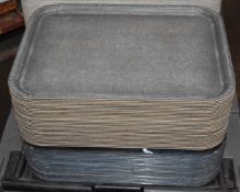 70 x Food Trays Suitable For Cafes, Bistros or Restaurants - Good Clean Condition - Recently Removed