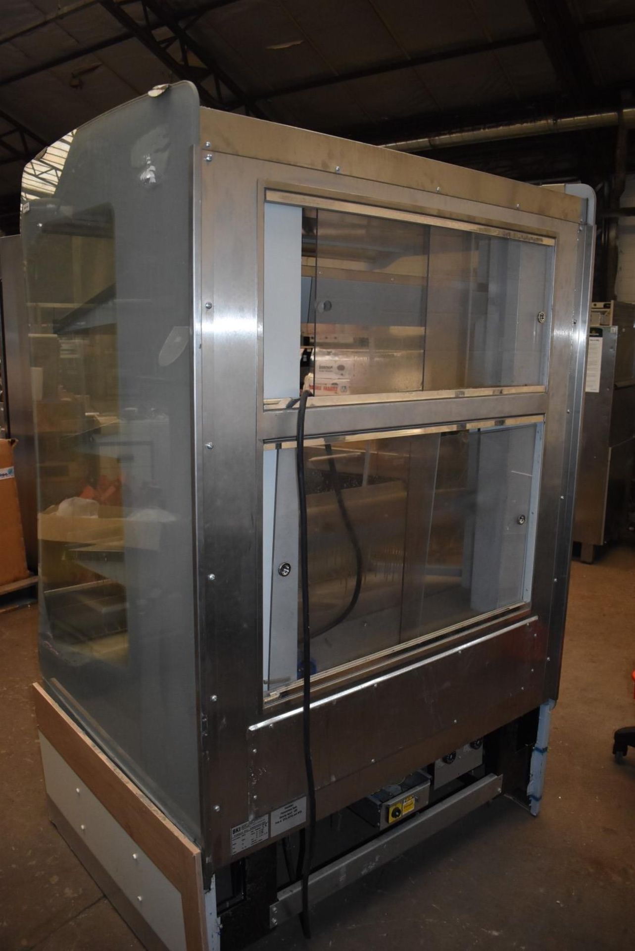 1 x BKI MHC4 Multi-Tier Heated Merchandise Grab and Go Unit With Rear Access Doors - 230v - - Image 6 of 14