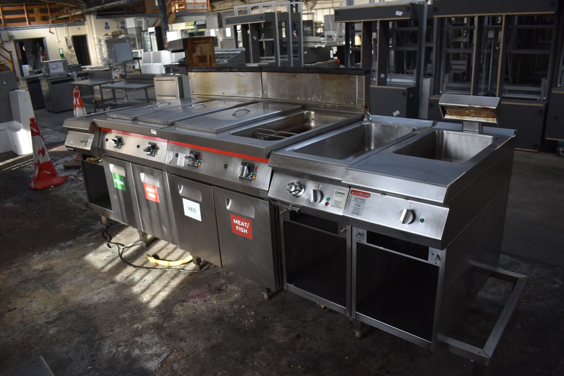 1 x Angelo Po Cookstation - Includes 10 Appliances Including Fryers, Griddles, Chip Warmers, Pasta - Image 20 of 37