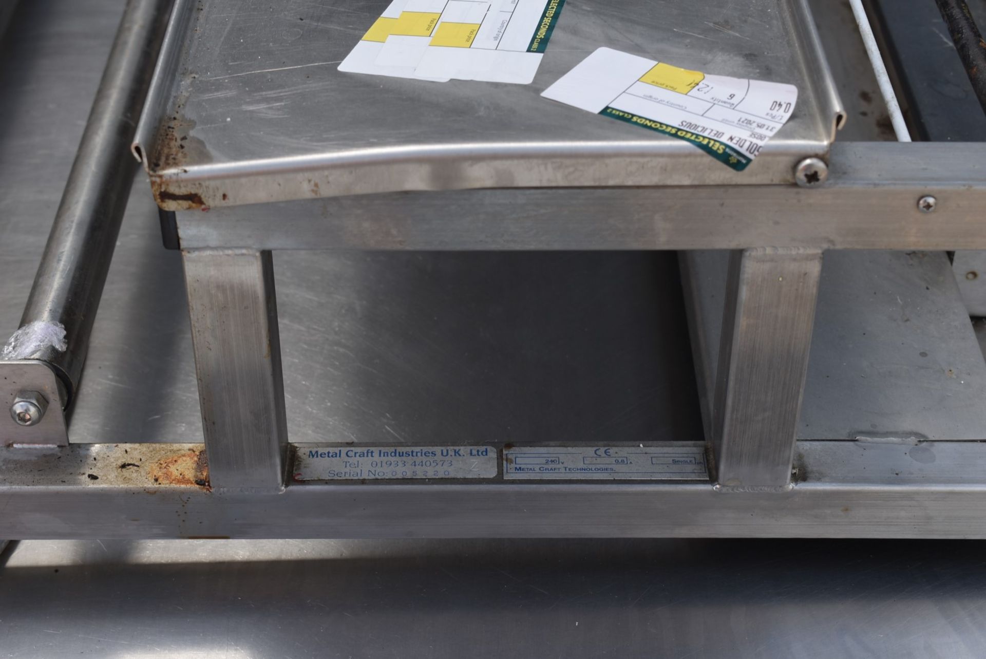 1 x Countertop Food Tray Wrapper Unit For Heat Sealed Wrapping - 56cm Wide - 240v - Recently Removed - Image 3 of 7