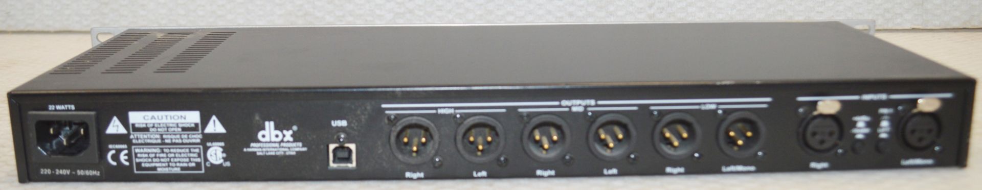 1 x DBX Driverack PA+ Loudspeaker Management System - Model DBXPA+V - RRP £379 - Recently Removed - Image 2 of 6