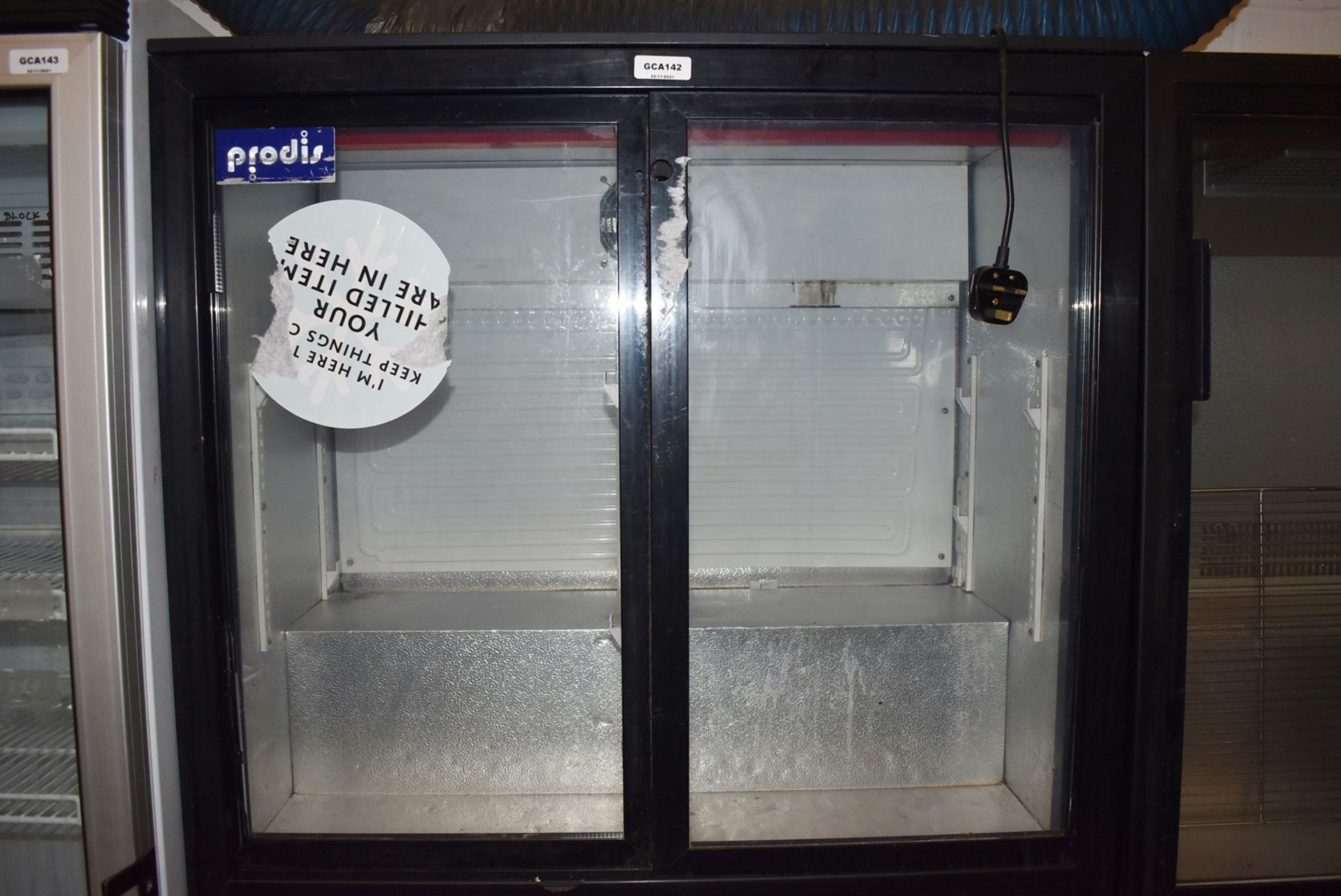 2 x Backbar Double Door Bottle Coolers - Ref: GCA142 WH5 - CL011 - Location: Altrincham WA14These - Image 4 of 6