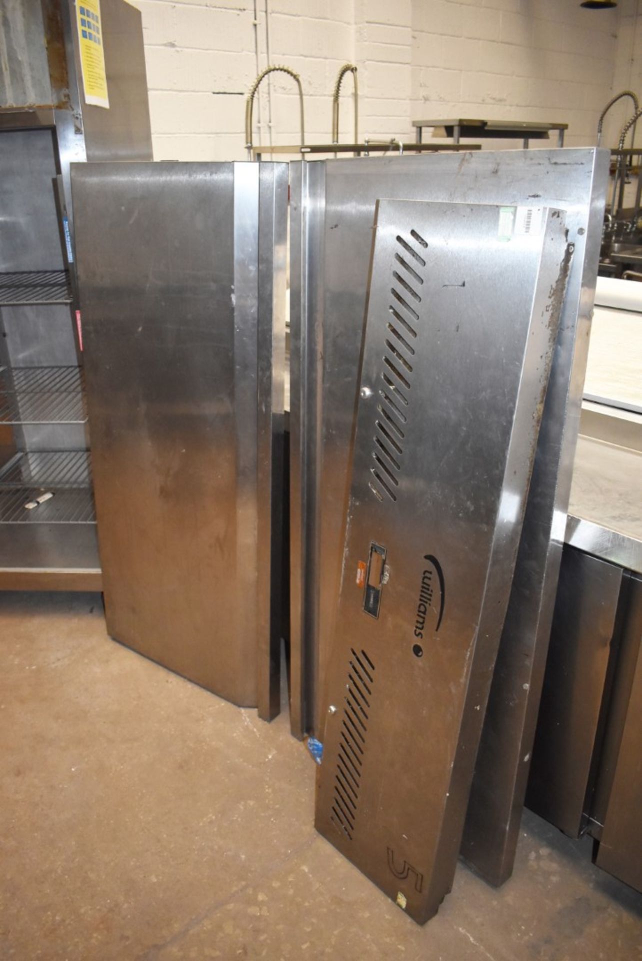 1 x Williams Two Door Upright Refrigerator - Please Read Description - Ref: GCA151 WH5 - CL011 - - Image 3 of 9