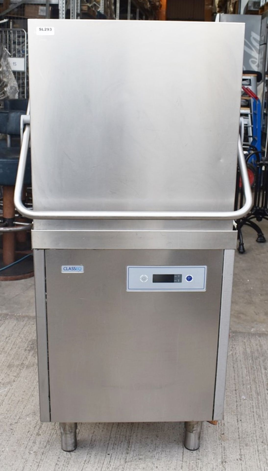 1 x Classeq Passthrough Dishwasher - Model P500AWS - Includes Outlet Table -  3 Phase - Recently