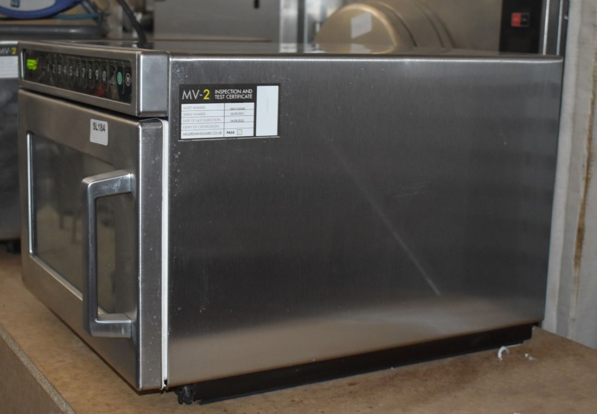 1 x Menumaster Commercial Microwave Oven - Model DEC14E2U - 1.4kW, 13A, 17Ltr - 2017 Model - - Image 13 of 13