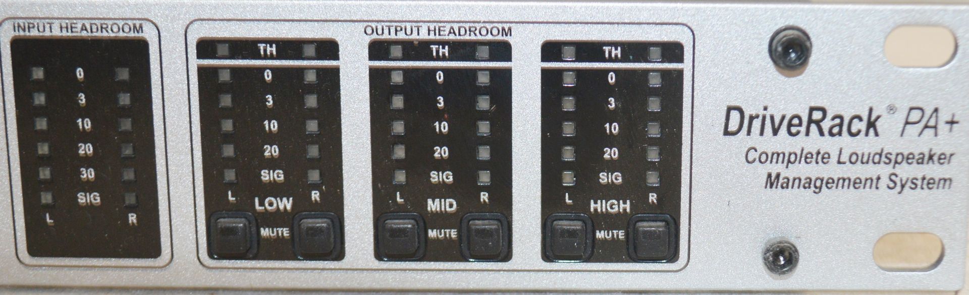 1 x DBX Driverack PA+ Loudspeaker Management System - Model DBXPA+V - RRP £379 - Recently Removed - Image 6 of 6