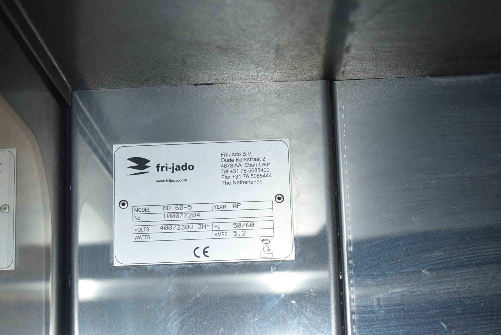 1 x Fri-Jado Four Tier Multi Deck Hot Food Warmer Heated Display Unit - Model MD60-5 SB - - Image 6 of 11