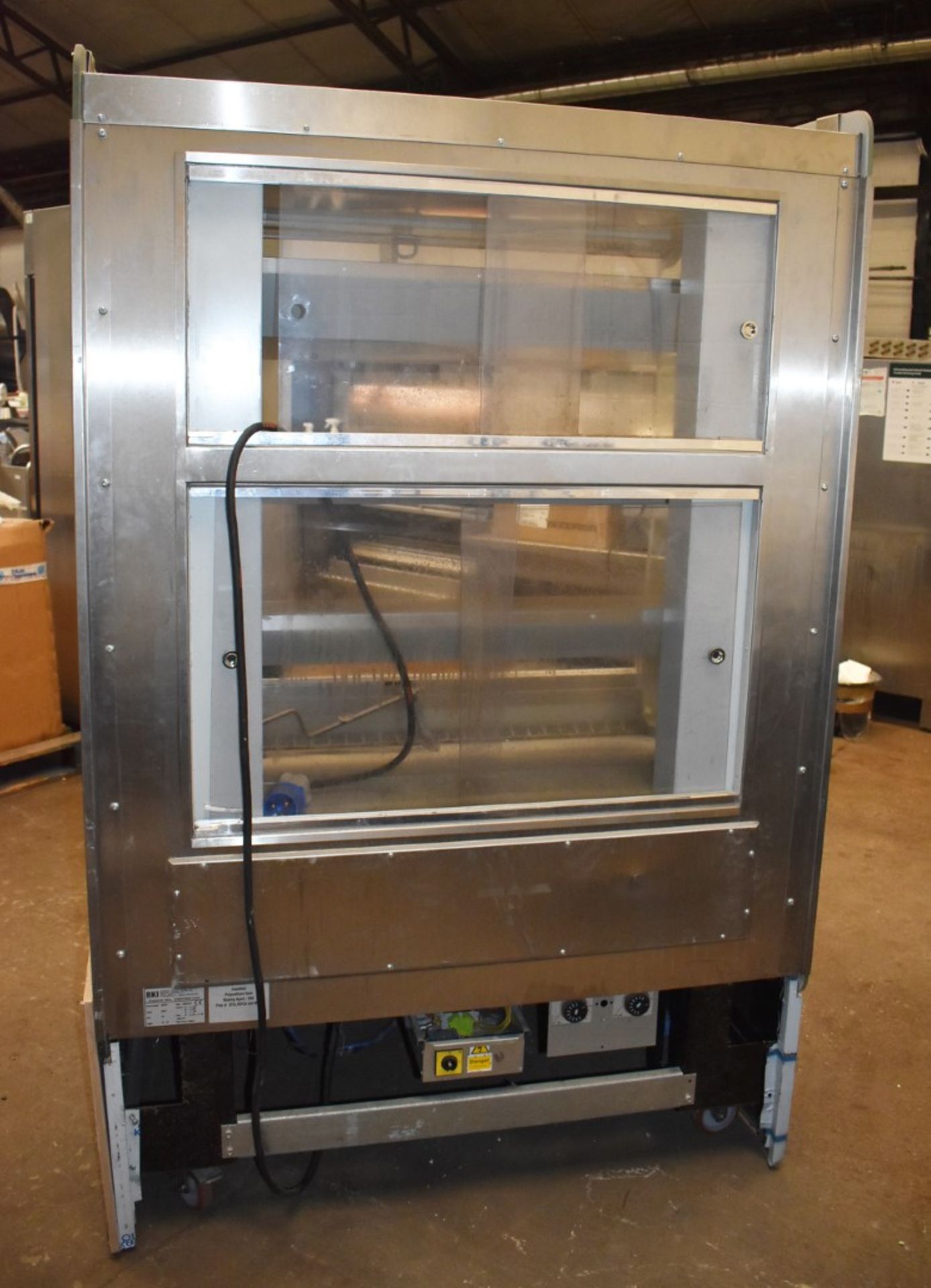 1 x BKI MHC4 Multi-Tier Heated Merchandise Grab and Go Unit With Rear Access Doors - 230v - - Image 7 of 14