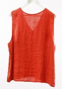 1 x Boutique Le Duc Red Top - From a High End Clothing Boutique In The Netherlands -