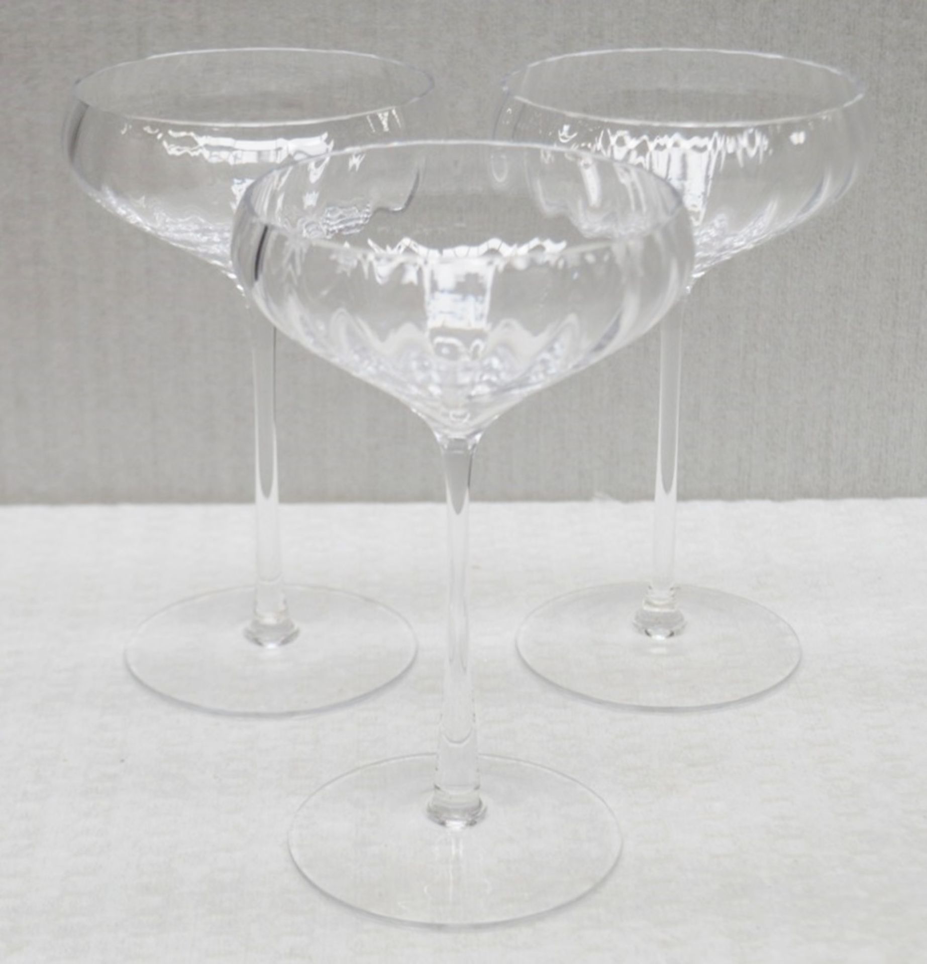 3 x Soho House Champagne Glasses Ref: HHW65/JUL21/PAL-B - CL011 - Location: Altrincham WA14More