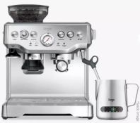 1 x Sage Barista Express Bean-to-Cup Coffee Machine with Milk Jug, Stainless Steel - Original