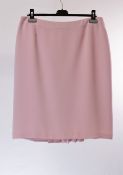 1 x Anne Belin Dusty Rose Skirt (Matching Top) - Size: 20 - Material: 100% Polyester - From a High