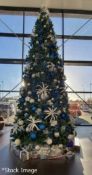 1 x 10ft Tall Commercial Indoor Christmas Tree - Recently Removed From A Prestigious Retailer