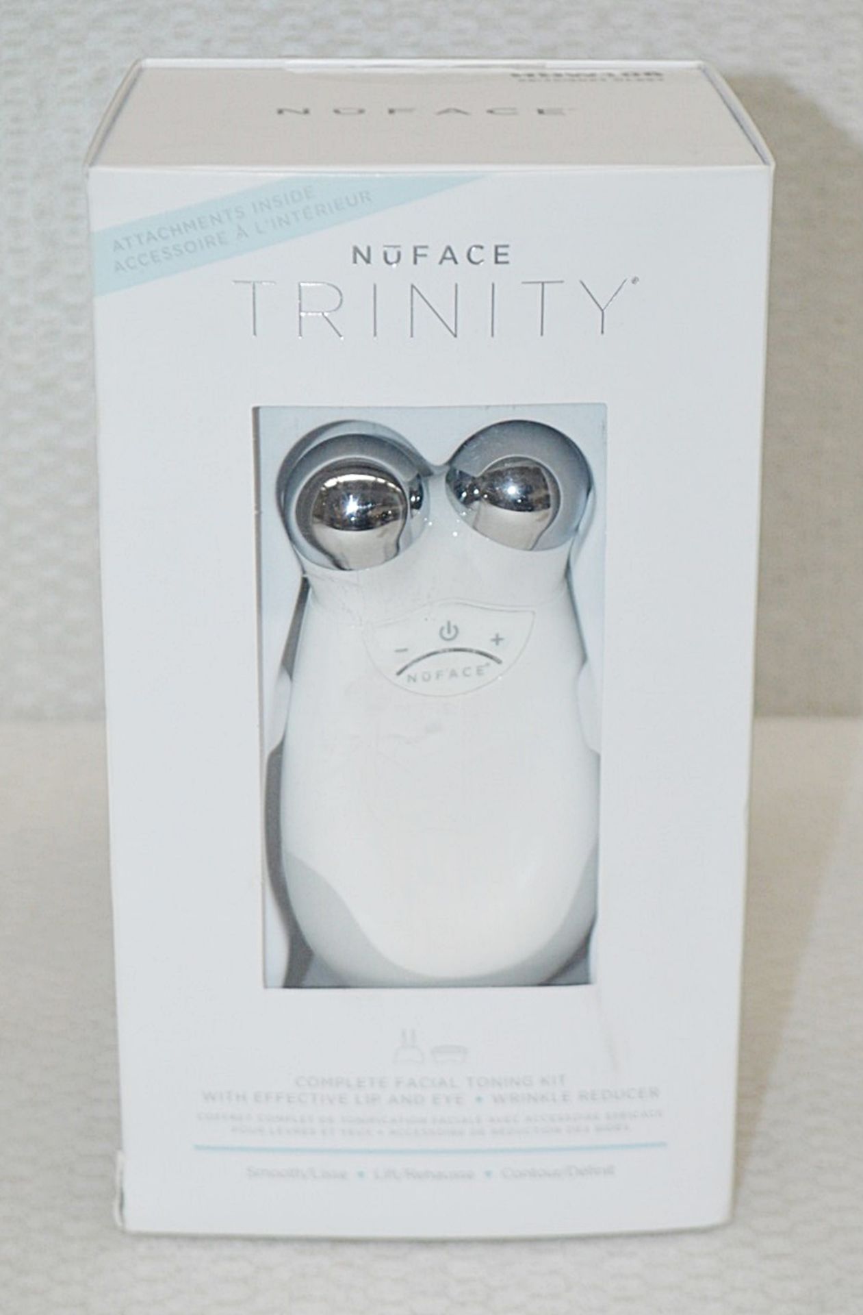 1 x NUFACE 'Trinity' Microcurrent Facial Toning Device, With ELE Attachment - Original RRP £457.00 - Image 2 of 6