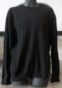 1 x Men's Genuine Carhartt Jumper In Black - Size (EU/UK): L/L - Preowned - Ref: JS180 - NO VAT ON