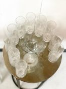 1 x Collection Of Glassware - Ref: AUR163  - CL652 - Location: Altrincham WA14 Dimensions: 10 x