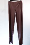 1 x Belvest Grape Trousers - Size: 14 - Material: Outer 57% Polyester, 33% Nylon, 10% Elastane.