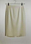 1 x Boutique Le Duc Cream Skirt - From a High End Clothing Boutique In The Netherlands -