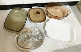 1 x Collection Of Oven Glass And Ceramic Dishes - Ref: AUR135 - CL652 - Location: Altrincham WA14