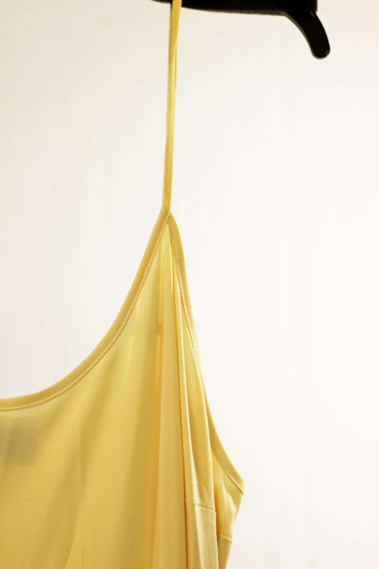 1 x Fendi Champagne Slip Dress - Size: XL - Material: Acetate - From a High End Clothing Boutique - Image 2 of 2