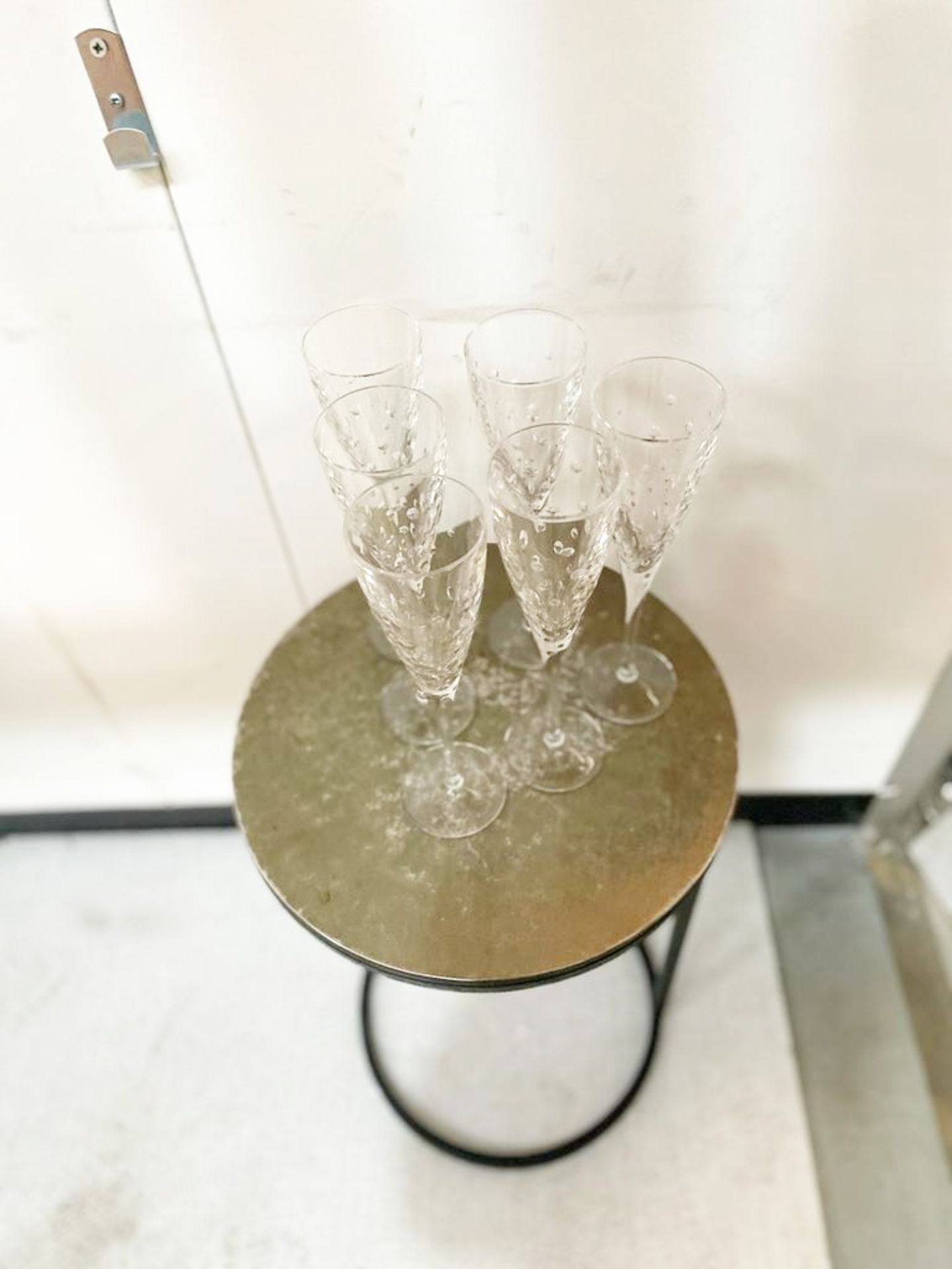 5 x Cristal Dural Champagne Flutes  - Ref: AUR151 - CL652 - Location: Altrincham WA14 - Image 2 of 3