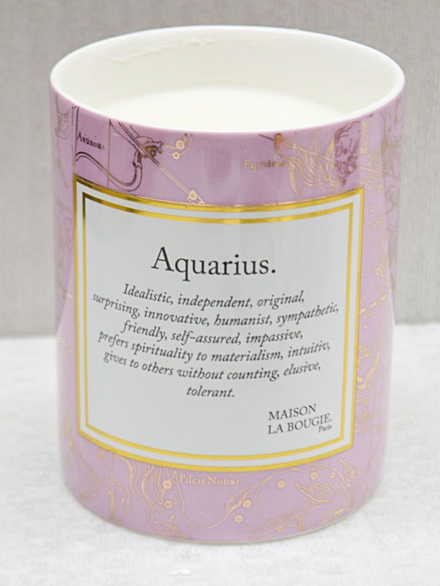 1 x Maison La Bougie Aquarius Candle 300G - Dimensions: ??? - Ref: HHW50/JUL21/PAL-B - CL011 - - Image 4 of 5