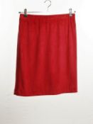 1 x Boutique Le Duc Red Skirt - From a High End Clothing Boutique In The Netherlands -
