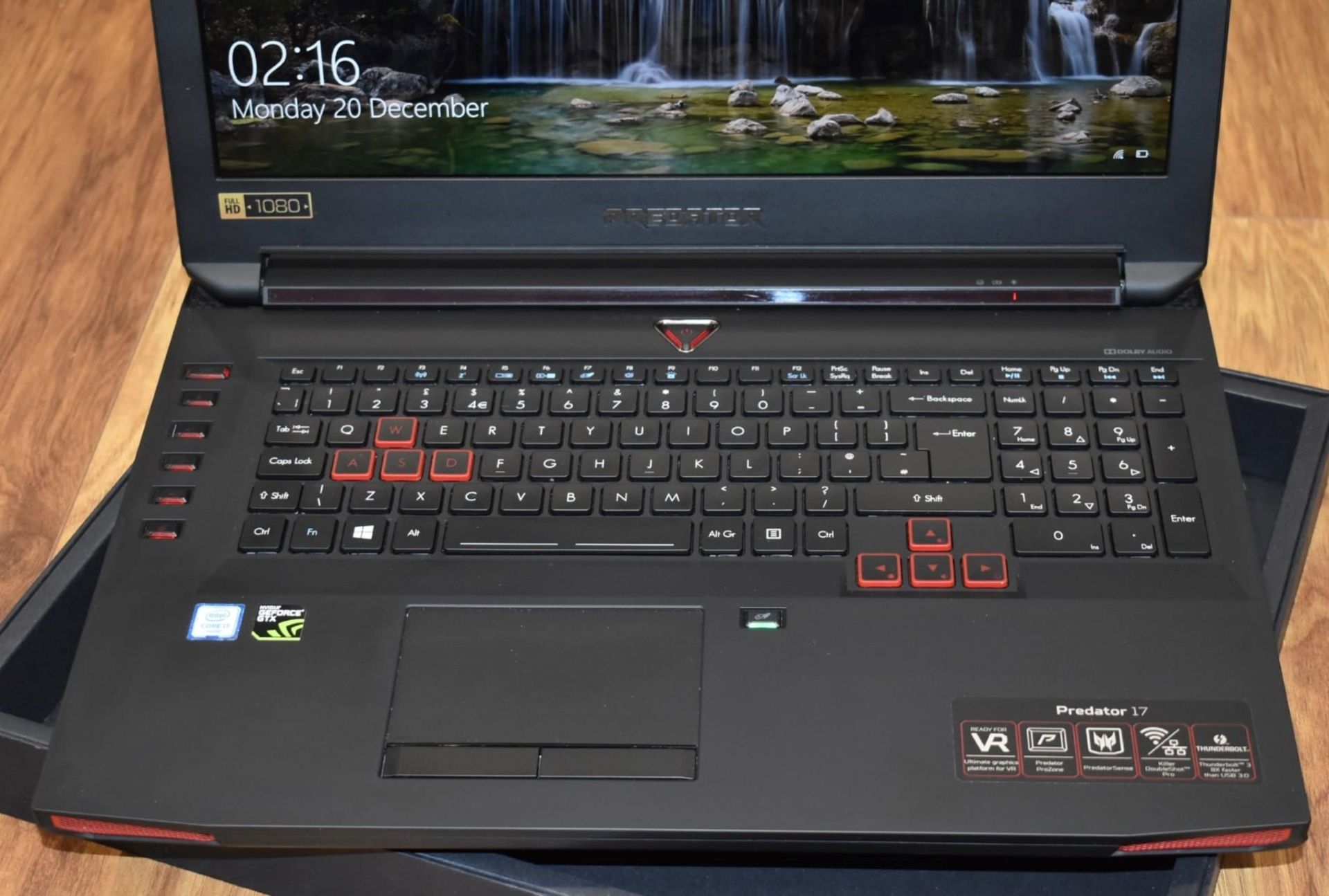 1 x Acer Predator 17 Gaming Laptop - Intel i7 Processor, 16gb DDR4, GTX1060 Graphics, SSD, 17.3" FHD - Image 6 of 17