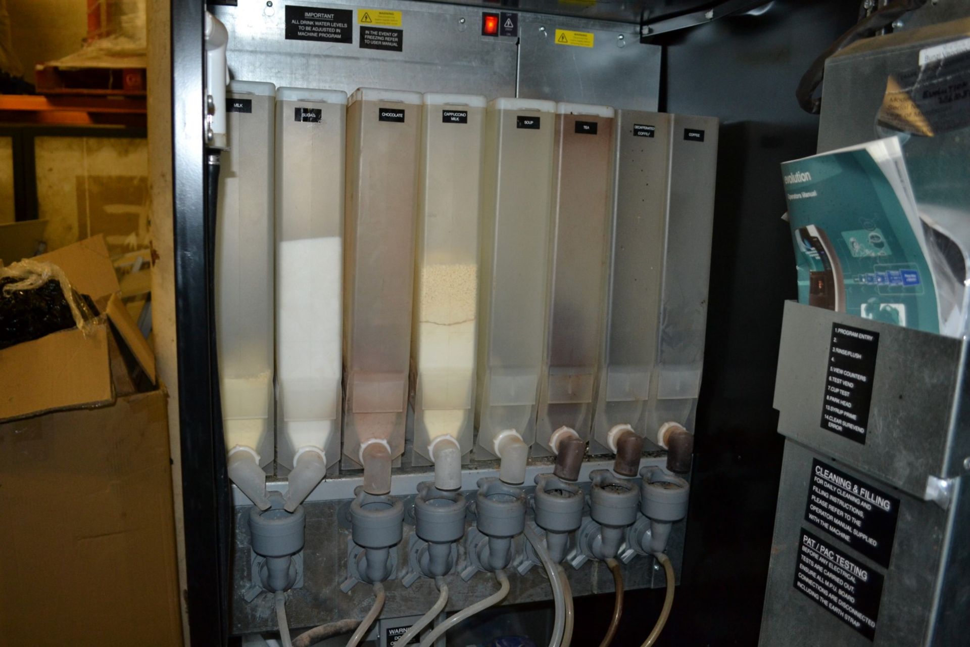 1 x Crane"Evolution" Coin-operated Hot Drinks Vending Machine - Recently taken From A Working - Image 6 of 19