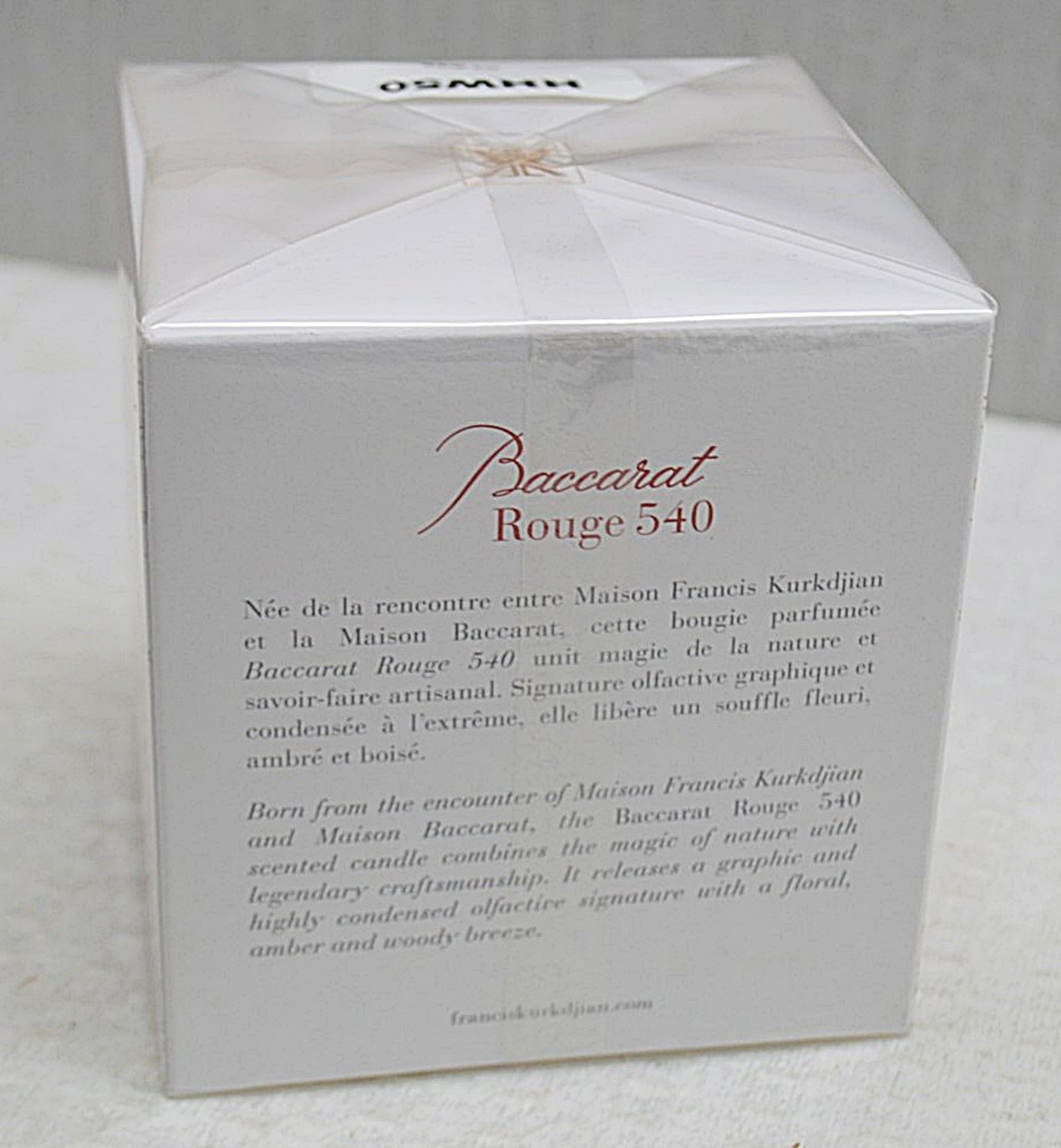 1 x Maison Francis Kurkdjian Baccarat Rouge 540 Candle (280G) - Original RRP £90.00 - Image 3 of 5