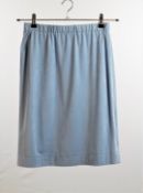 1 x Boutique Le Duc Baby Blue Skirt - From a High End Clothing Boutique In The