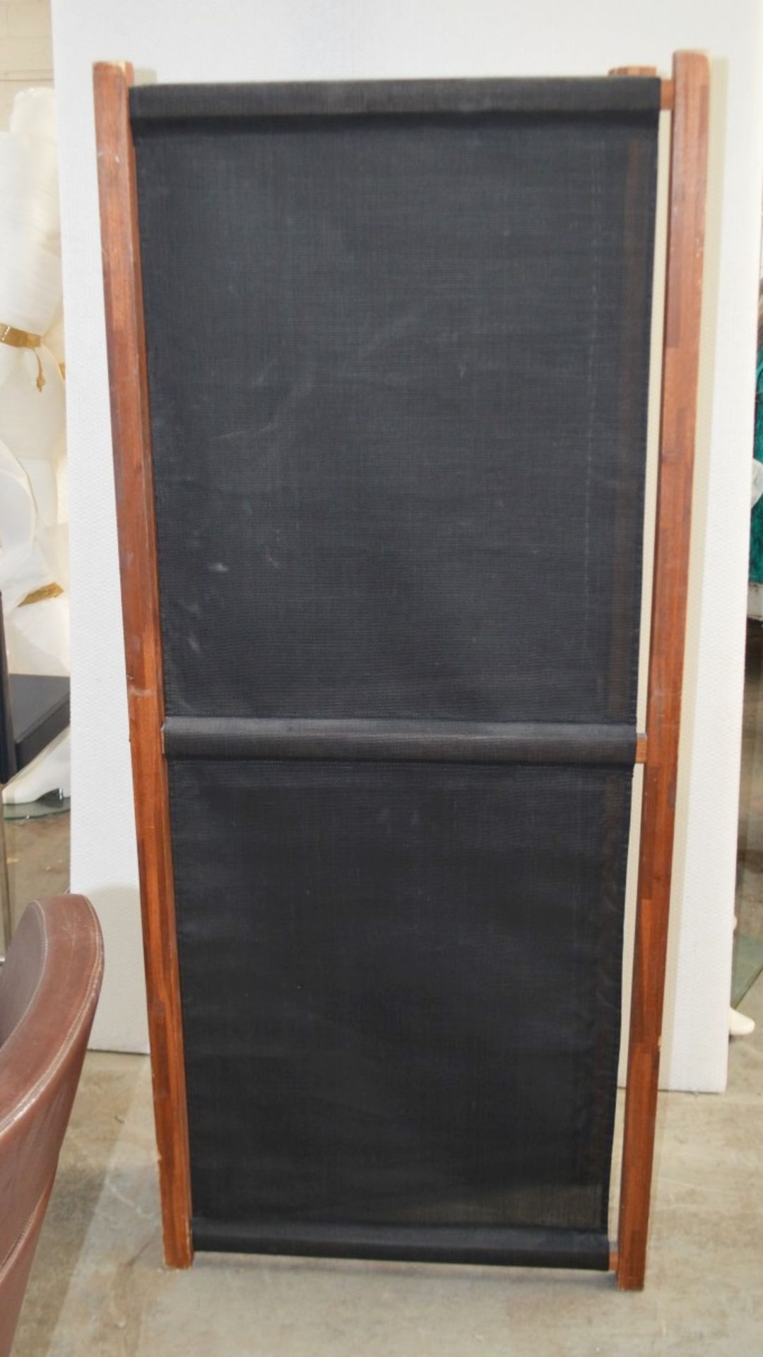 1 x 3-Panel Dressing Screen / Divider  - Dimensions (approx): H180 x W135cm - Ref: MHB115 - Image 4 of 4