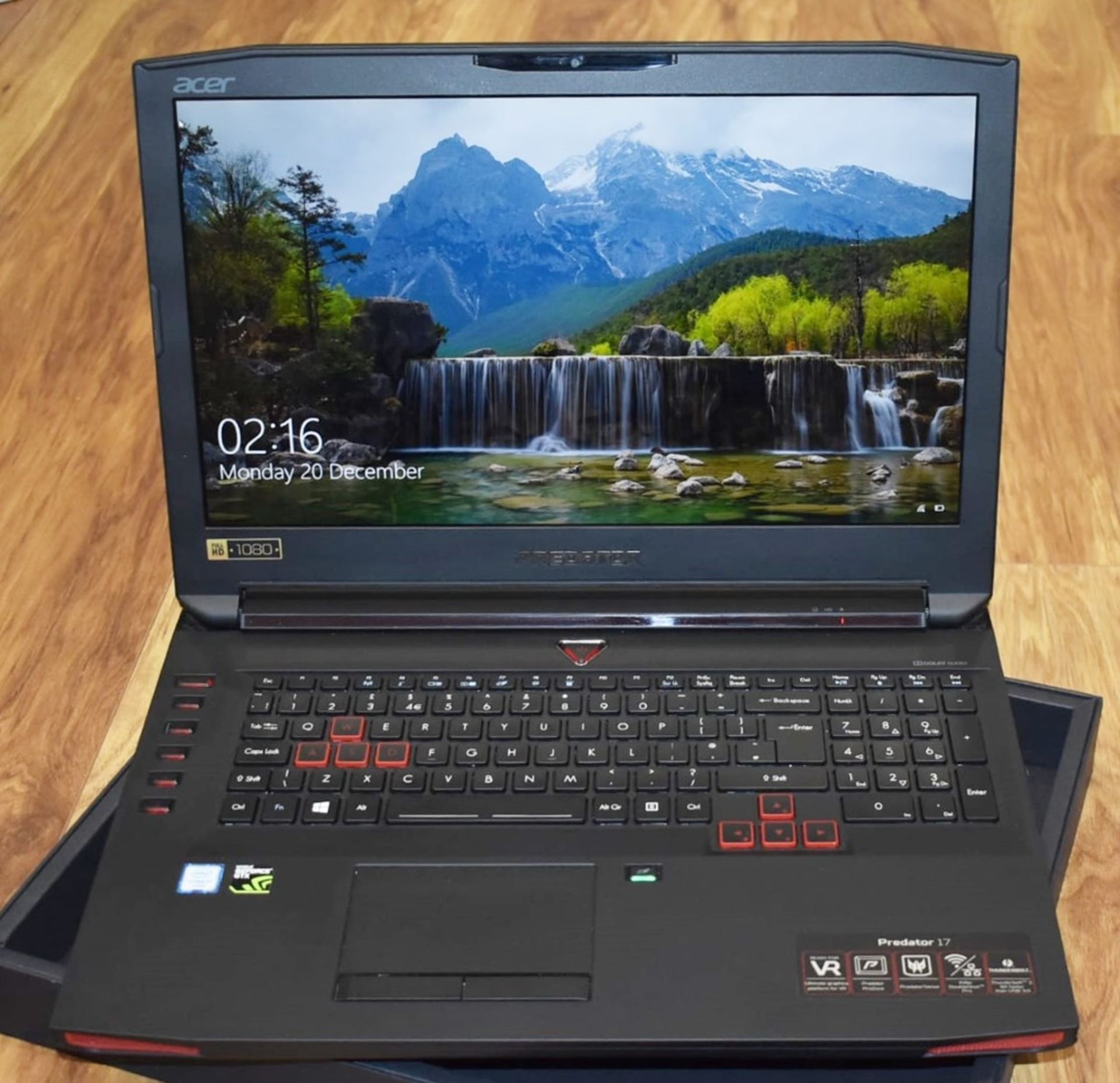 1 x Acer Predator 17 Gaming Laptop - Intel i7 Processor, 16gb DDR4, GTX1060 Graphics, SSD, 17.3" FHD - Image 5 of 17