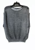 1 x Natan Addition 5 Grey Wool Vest - Size: 12 - Material: 42% Polyacrylic, 21% Marino Wool, 16%