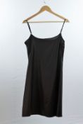 1 x Aeffe Spa Black Slip - Size: 12 - Material: 100% Nylon - From a High End Clothing Boutique In