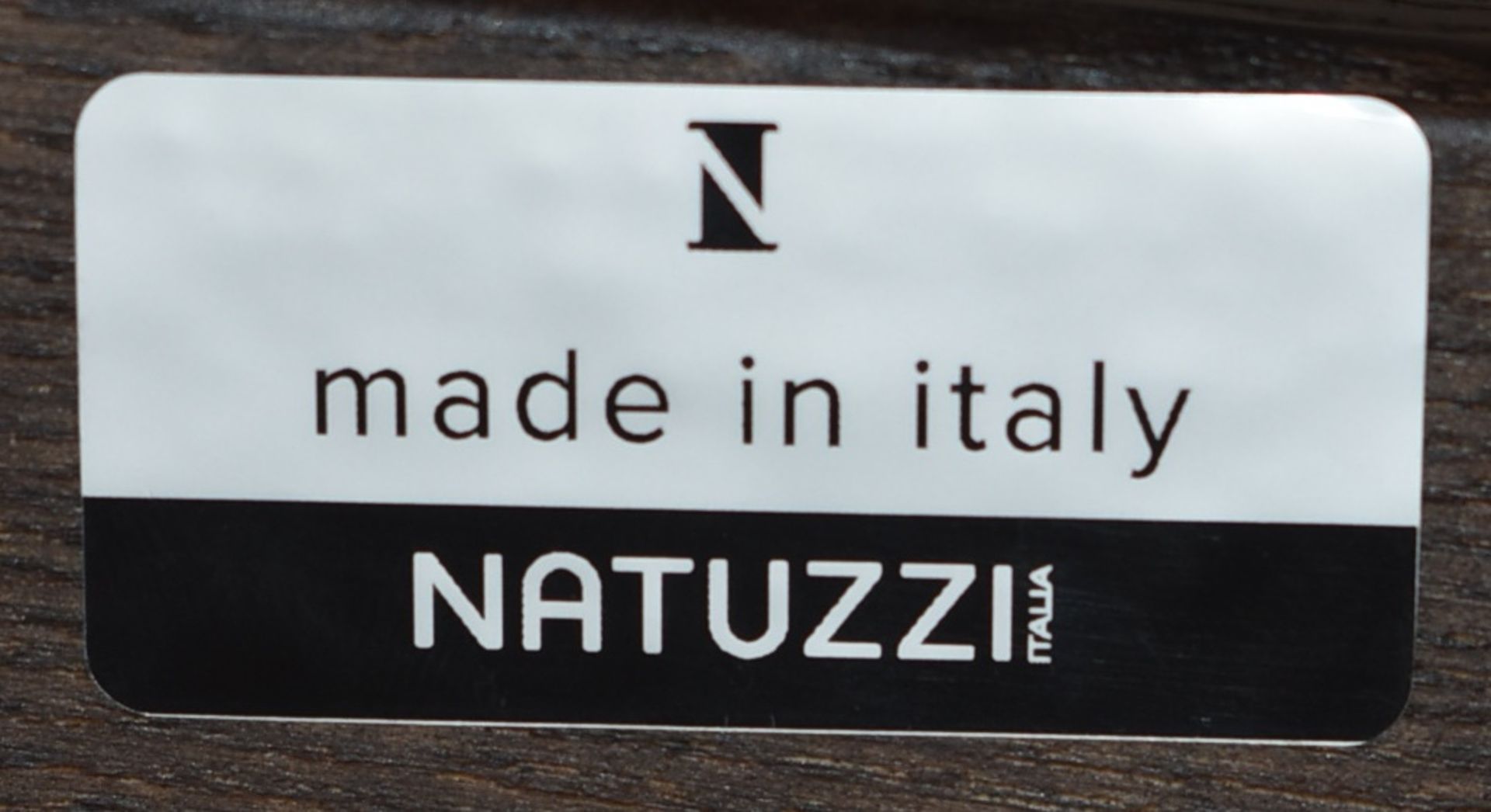 1 x Natuzzi Italia Dining Table and Chair Set - Includes Contemporary Wenge Dining Table & Chairs! - Image 12 of 13