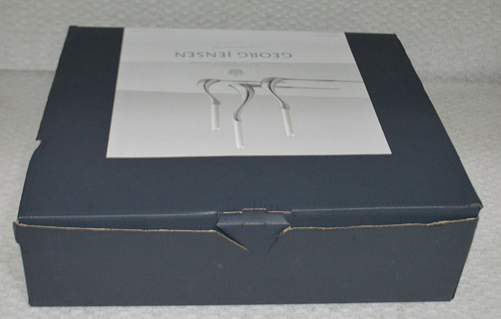 Set of 3 x GEORG JENSEN 'Cobra' Designer Candle Holders In Stainless Steel - Original £175.00 - Image 10 of 11