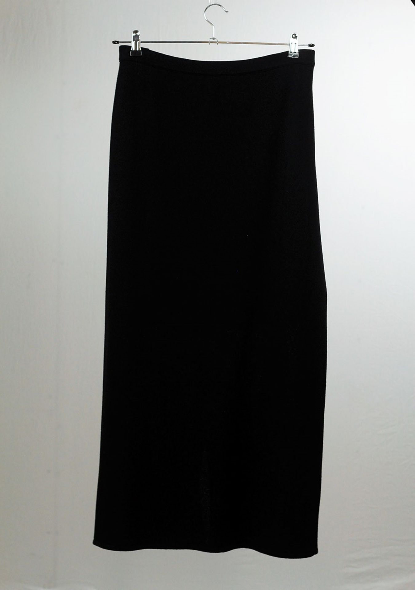 1 x Boutique Le Duc Black Black Skirt - Size: 22 - Material: 60% Acrylic 25% Wool 15% Nylon. - Image 4 of 6