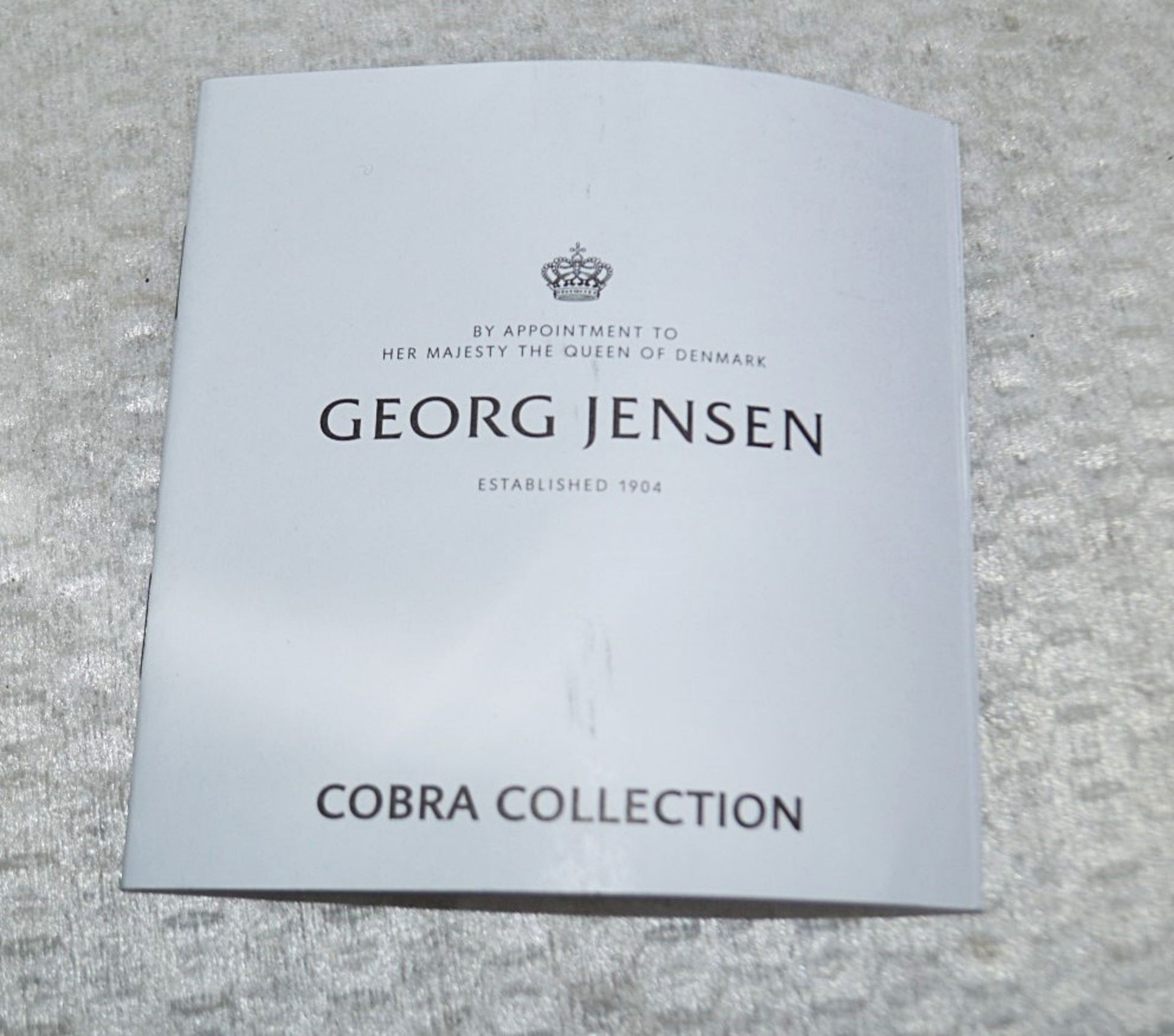 Set of 3 x GEORG JENSEN 'Cobra' Designer Candle Holders In Stainless Steel - Original £175.00 - Image 11 of 11